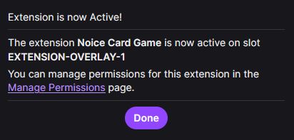 Placeholder: Extension Settings