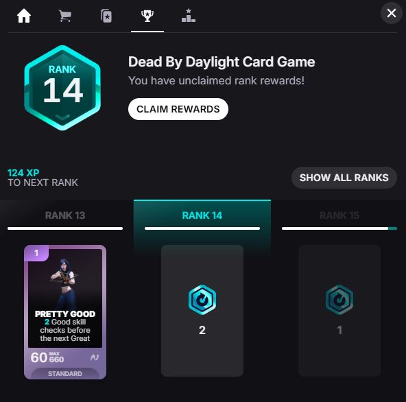 Placeholder: Ranks Screen