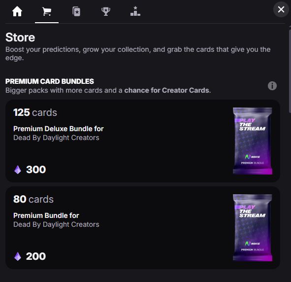 Placeholder: Store Tab